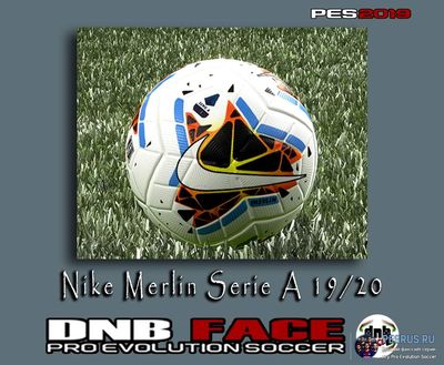 Мяч Nike Merlin серии А для PES 2019 Мяч Nike Merlin PES 2019