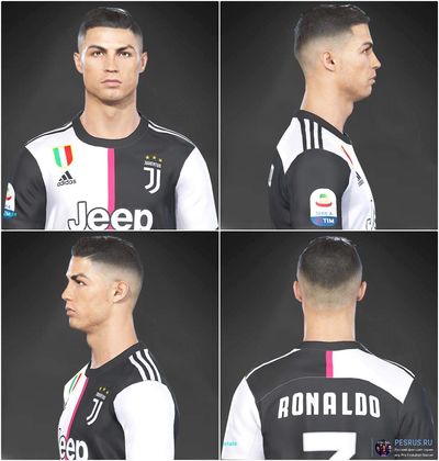 Лицо Криштиану Роналду для PES 2019 Роналду PES 2019
