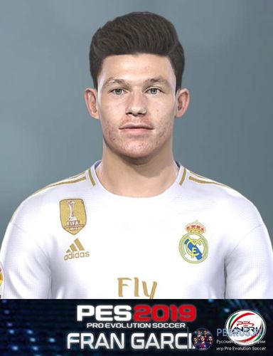 Лицо Франа Гарсия для PES 2019 Фран Гарсия PES 2019
