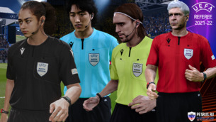 Новые формы судей UEFA (сезон 2021-2022) для PES 2021 Судья PES 2021