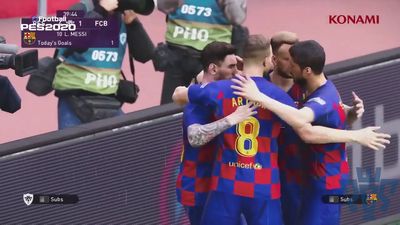 Празднование гола PES 2020