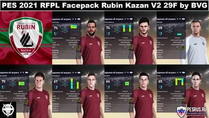 Лица ФК Рубин PES 2021