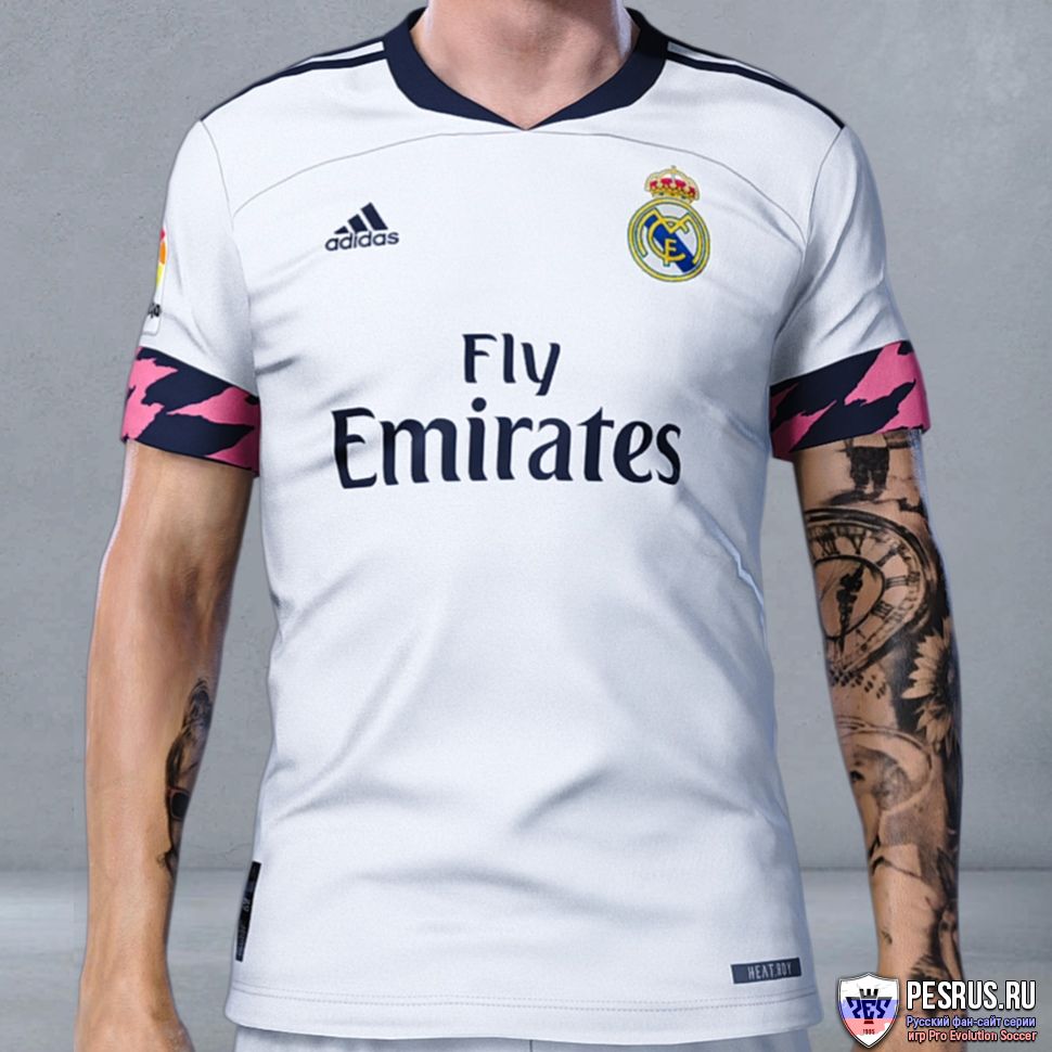 Домашняя форма Реал Мадрида для PES 2020 PS4 (сезон 2020/202