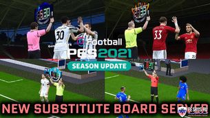 Новые табло замены игроков PES 2021